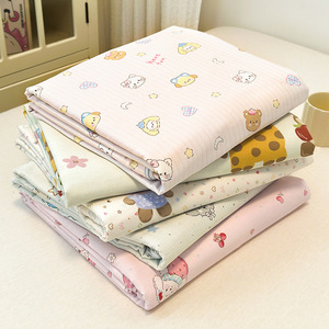 Cotton Brushed Four-Piece Bedding Set Thickened Single Duvet Cover Fitted Sheet Student Dormitory Cartoon Print - Product Image 2