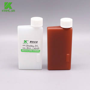 Botella de reactivo bioquímico Mindray 45 ML BS300 BS390 Analizador Uso Tapón de rosca Vial de plástico HDPE Química clínica cuadrada/plana - Product Image 4