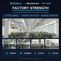 Condensateur électrolytique radial en aluminium à fils 125V 350V 400V 1.5uF 10uF 33uF 6800uF, polarisé, robuste, pour filtration de subwoofer