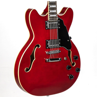 Electric Guitar 6-String Mahogany Body Basswood Back & Side Rosewood Fingerboard Professional Performance Glossy Finish
