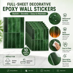 New Arrival Modern Self <strong>Adhesive</strong> 3D Gel Square <strong>Stone</strong> Texture Backsplash Wall Tile Vinyl Stickers for Kitchen Tiles - Product Image 5