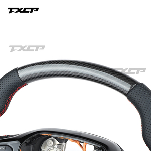 Convient pour <span class=keywords><strong>Ford</strong></span> Transit V348 Tourneo C-MAX Kuga St mk8 2018 2019 2023 <span class=keywords><strong>2021</strong></span> 2022 Volant en fibre de carbone - Product Image 3