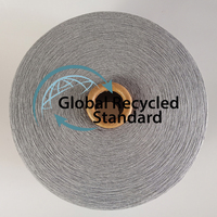 Ne 8/1 52/48 P/C Ecru White Cotton Manufacturer Core Spun Yarn Recycled Cotton Polyester Knitting Yarn