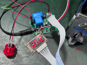 Nhà Máy Trực Tiếp JY-15 12V 4 Chữ Số Tạm Dừng Bắt Đầu Đồng Xu Hoạt Động Hẹn Giờ Ban Điều Khiển Cho Arcade Trò Chơi/Bán Hàng Tự Động/Máy Giặt - Product Image 2