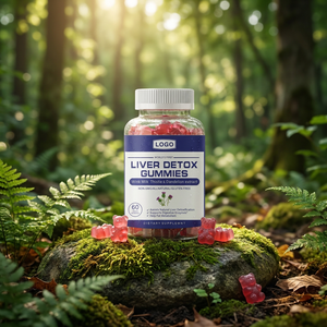 Gummies de soutien hépatique en gros sans sucre, à base de fibres de racine de chicorée <span class=keywords><strong>et</strong></span> de vitamine D3 pour la détoxification digestive <span class=keywords><strong>et</strong></span> hépatique - Product Image 2