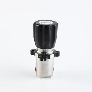 Régulateur à piston haute pression en acier HC41 316L, réduction ultra-élevée d'entrée et de sortie pour gaz argon - Product Image 1