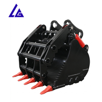 Godet hydraulique à commande de précision pour la démolition urbaine et le démontage de bâtiments