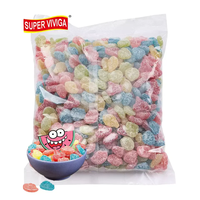 Fabricants en gros de bonbons gélifiés doux et acidulés halal chinois personnalisés en vrac