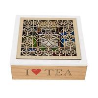 KSA Jeddah Season : Boîte à thé en bois Mlesna, boîte à recettes en bois, boîte à thé en bois en vrac
