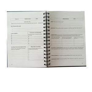 Carnet à spirales personnalisé de haute qualité, impression professionnelle de carnets OEM - Product Image 5