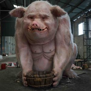<span class=keywords><strong>Escape</strong></span> Room Park Amusement Animatronic Modèle animal interactif Monstre cochon réaliste - Product Image 3