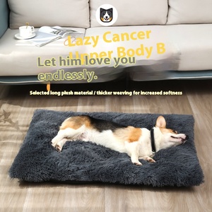 Winter Long Plush Warm Pet Mat Comfortable Dog <strong>Bed</strong> and <strong>Cat</strong> House - Product Image 2