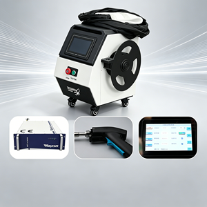 3-in-1 Small Portable Fiber <b>Laser</b> <b>Machine</b> 3000W Welding <b>Cleaning</b> Cutting With Air Cooling Raycus High Power Output 3000W Provide - Product Image 1