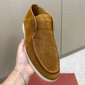 ファッションデザイナー ローファー レディース フラットシューズ メンズ らくちん ソフトソール スリッポン カジュアル レザーシューズ 快適で多用途 - Product Image 2