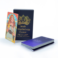 Impression personnalisée de haute qualité oracle Tarot Card Deck personnalisé luxe mythologie cartas de tarot Avec Livre