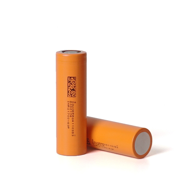High Capacity INR21700 4000mAh 40P Rechargeable 3.7V Li Ion Battery 10C Rate Lithium Battery Cell Pack for FPV Drones