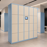 Système de casiers intelligents pour vestiaire de salle de sport, armoire de rangement pour équipes sportives avec contrôle d'accès électronique