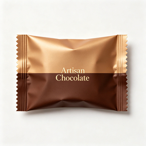 Bolsas de Mylar para Envasado de Chocolate y Café en Polvo, con Sellado Térmico en la Parte Posterior, Personalizadas para Barras de Chocolate Dulce - Product Image 5