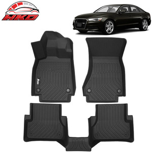 Tapis de sol 3D toutes saisons en TPE moulé 3D imperméable pour Audi A6 A7 Quattro RS7 S6 S7 2012-2018 - Product Image 1