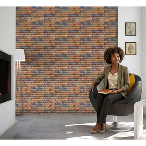 Ressemblant à un design en pierre d'origine avec finition mate 300x450mm 30x45cm Carreaux de mur en céramique de 12x18 pouces pour l'élévation de l'appartement - Product Image 5
