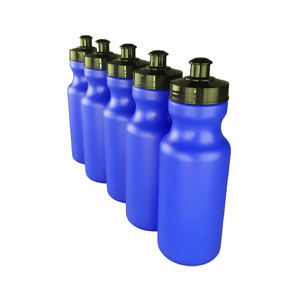 Bouteilles d'eau de sport de marque personnalisée de 20oz réutilisables sans BPA bouteilles de sport en plastique 600ml bec de boisson étanche à tirer - Product Image 5