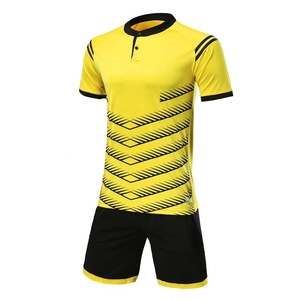 Camiseta de fútbol con estampado personalizado para equipos, conjunto de uniforme de fútbol con pantalones cortos y camiseta, kit de entrenamiento de fútbol para adultos con número - Product Image 1