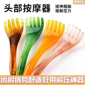 Five Claw Head Massager Meridian Acupressure Scalp Relief Massage Comb Random Color Zhejiang Origin - Product Image 3
