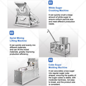 Đường Mía Dây Chuyền Sản Xuất Máy Chế Biến Cube Đường Kẹo Làm Dây Chuyền Sản Xuất - Product Image 4