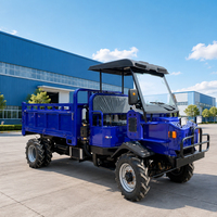 Camion benne diesel agricole à quatre roues motrices pour vergers et zones montagneuses, tracteur agricole pour fermiers, véhicule tout-terrain pour la montagne