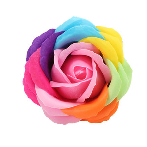 Venta al por Mayor de Cabezales de Rosas Artificiales Perfumadas Hechas a Mano para Regalos de Boda, Pétalos de Jabón de 8 cm, Flores de Jabón, Rosas <span class=keywords><strong>2022</strong></span> - Product Image 4