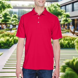เสื้อเชิ้ตแขนสั้นผู้ชายผ้าฝ้าย 100% แบบสบายๆ น้ำหนัก 240 กรัม สีพื้น กระดุมสามเม็ด ทรงหลวมไหล่ตก รับผลิตตามแบบ ODM พร้อมปักโลโก้ตามสั่ง เป็นมิตรต่อสิ่งแวดล้อม - Product Image 2
