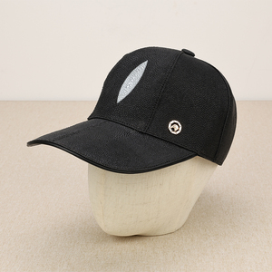 หมวกเบสบอลหนังแท้คุณภาพสูง ZENOS กันน้ำ พิมพ์ลายโลโก้โลหะสุดพิเศษ เหมาะสำหรับกีฬากอล์ฟและการเดินทาง - Product Image 3