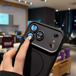 UNIGRACE Luxury Hard PC TPU Skin Feel Frosted Magnetic Phone <strong>Case</strong> Lens Protection Covers for iPhone <strong>17</strong> 16 15 14 <strong>Pro</strong> <strong>Max</strong> <strong>Cases</strong> - Product Image 3