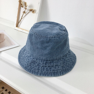 Chapeau Bob Unisexe Classique en Coton Denim 100% en Gros, Disponible en Stock, Personnalisable - Product Image 5