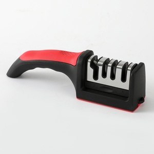 Afilador de Cuchillos 4 en 1 de Nuevo Diseño, Afilador Manual Creativo de Afilado Rápido para Cuchillos y Tijeras - Product Image 1