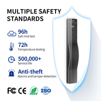 Cerradura Inteligente para Puerta OYO Tuya TTlock con Intercomunicador Visual, Reconocimiento Facial 3D, RFID, Huella Dactilar, WiFi, Impermeable, para Puerta de Madera