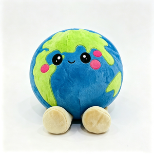 Peluche de la Tierra personalizado, Globo terráqueo de peluche, Peluche del planeta Tierra, Peluche de la Tierra - Product Image 5