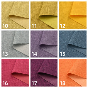 Canvas <b>Fabric</b> 100% Polyester <b>Medium</b> Weight Plain Dyed Woven Wrinkle Resistant For Cushion Upholstery - Product Image 4