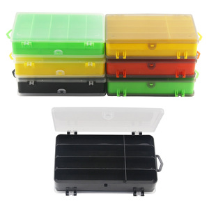 Boîte de rangement portable pour leurres de pêche, 17,8 cm, 125 g, PVC, six couleurs, double face, pour la pêche en plein air, pour la pêche en lac et en rivière - Product Image 1