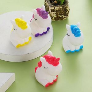 Custom Logo Wholesale High-Realistic Horse Thumb <b>Doll</b> Plastic Squeeze Sound Toy for Children <b>Bath</b> - Product Image 4