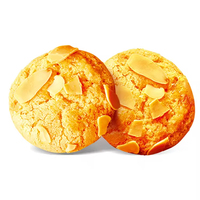En gros 330g Croquant Fraise Shortcake Gâteau Aux Amandes Biscuits De Noix De Cajou Dans Une Boîte Cadeau De Fleur De Chine Doux Oeuf Aromatisé Biscuits