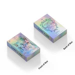 KPOP Idol 55 unids/caja IVE 2024 Saludos DE LA TEMPORADA Laser Photocard Holographic Lomo Card Photo Card - Product Image 5