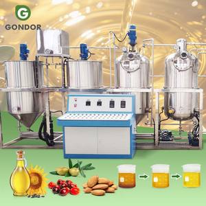 Industry Mini Modular Fish Copra Sunflower Coconut <b>Oil</b> Refinery <b>Machine</b> for <b>Oil</b> - Product Image 1