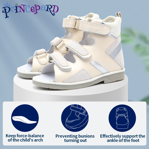 Sandales d'été blanches pour bébé fille en gros, chaussures plates orthopédiques confortables pour enfants, respirantes et adorables - Product Image 6