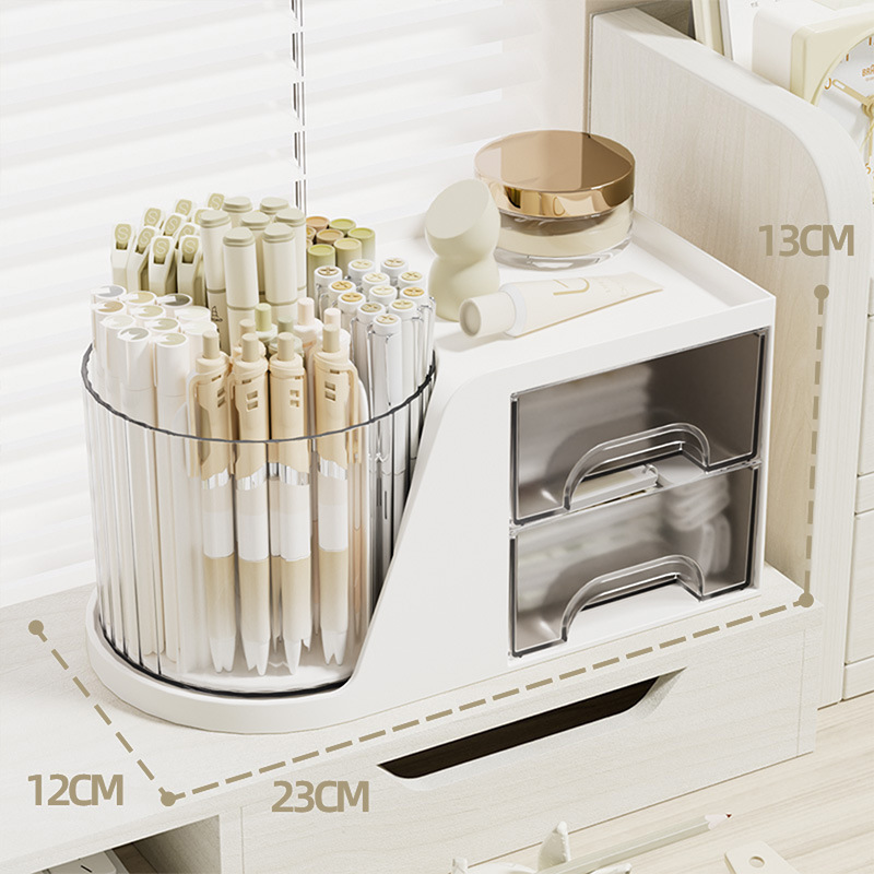 White - with drawers