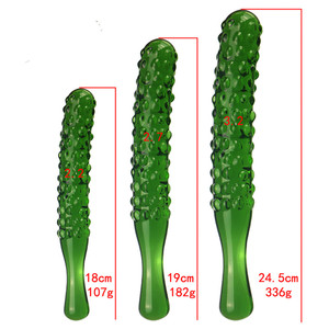 Hot Sell Vol Variëteit Groenten Glas Fruit Seksspeeltje Glas Komkommer <span class=keywords><strong>Dildo</strong></span> Glas <span class=keywords><strong>Dildo</strong></span> - Product Image 6