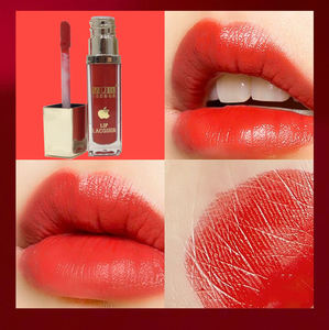 Vegan Private Damen Matt Wasserdicht Langlebig Red Tint Lippenstift Lip Mud Lip gloss Samt lippe mit Ihrem eigenen Logo - Product Image 2