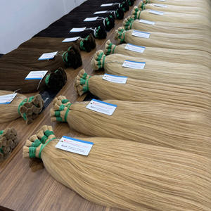 Extensiones de cabello humano virgen Remy de Vietnam de extremo grueso de color HS de pelo a granel de calidad superior 100% - Product Image 6