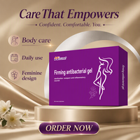 Gel d'hygiène intime féminine OEM/OBM à base d'extraits végétaux, soin doux, applicateur jetable, support personnalisé pour marque privée
