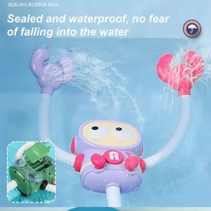 Giocattoli acquatici a corda <span class=keywords><strong>per</strong></span> neonati ITTL, granchio sensoriale, <span class=keywords><strong>bombe</strong></span> da <span class=keywords><strong>bagno</strong></span> <span class=keywords><strong>per</strong></span> bambini, attività di allenamento delle dita in plastica <span class=keywords><strong>per</strong></span> bambini - Product Image 5